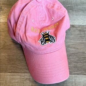 Pink Bee Embroidered Women's Cap